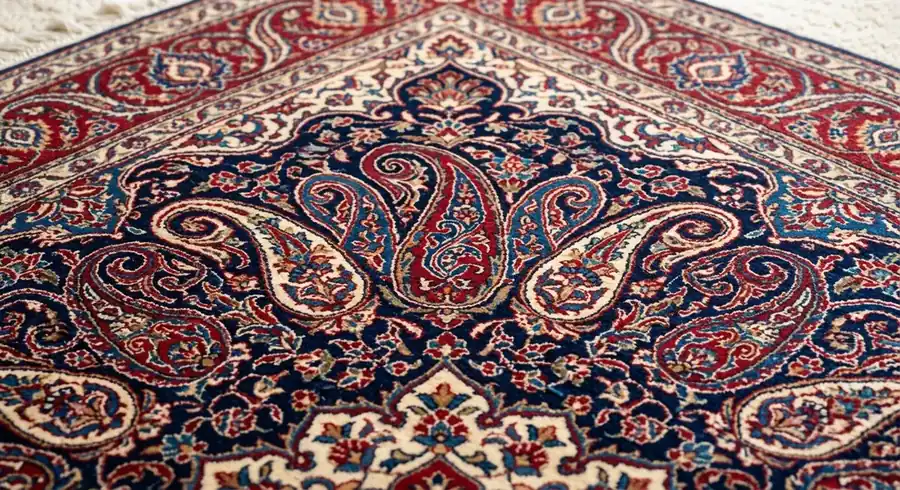 طرح بته جقه فرش دستباف - نقش قطرهای paisley در قالی ایرانی