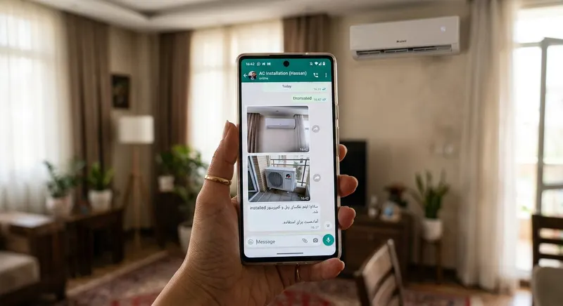 شماره خریدار کولر گازی واتساپ 09120907647 - ارسال عکس کولر گازی دست دوم
