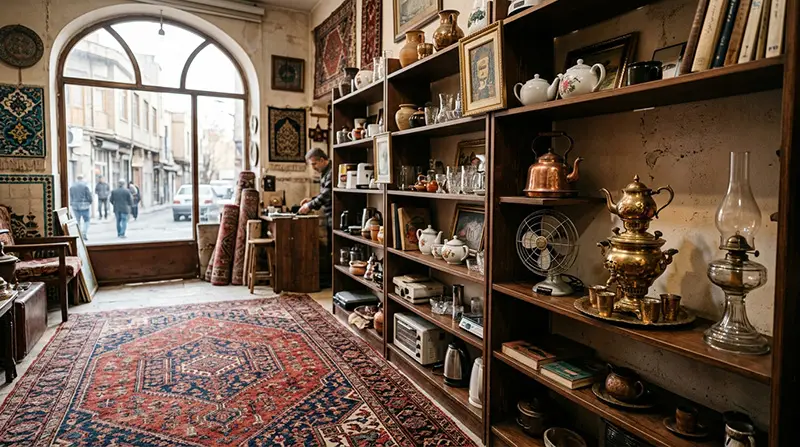 فضای یک سمساری ایرانی با اجناس دست دوم؛ نمونه‌ای واقعی برای درک اینکه سمساری چیست