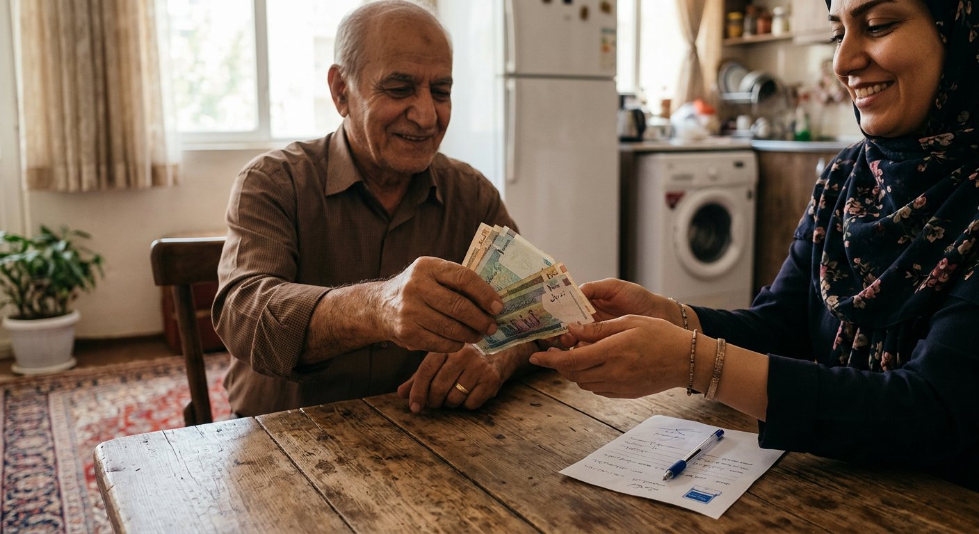 تسویه نقدی در محل پس از فروش لوازم خانگی دست دوم به خریدار
